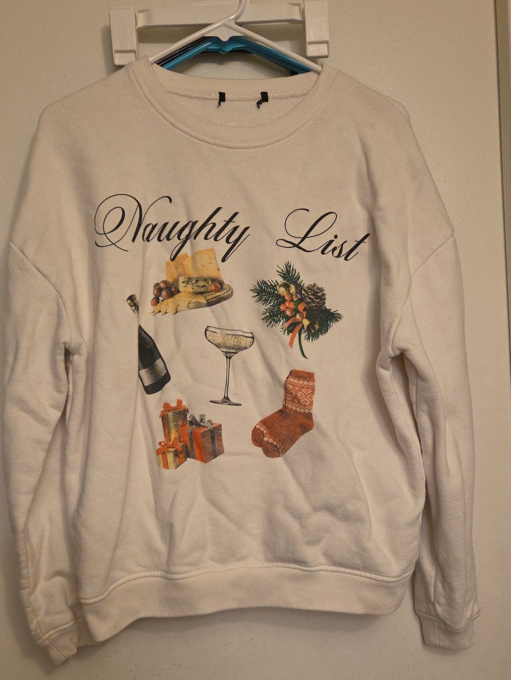 Forever 21 Long Sleeve Festive Sweatshirt
